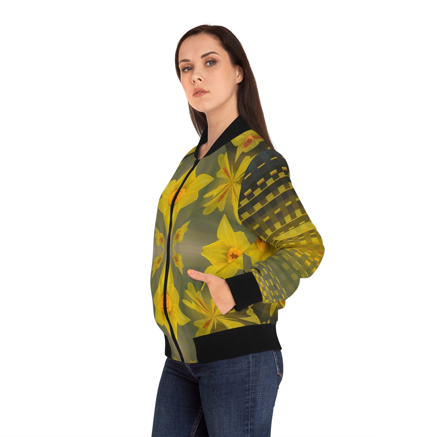 Daffodils Women's Bomber Jacket