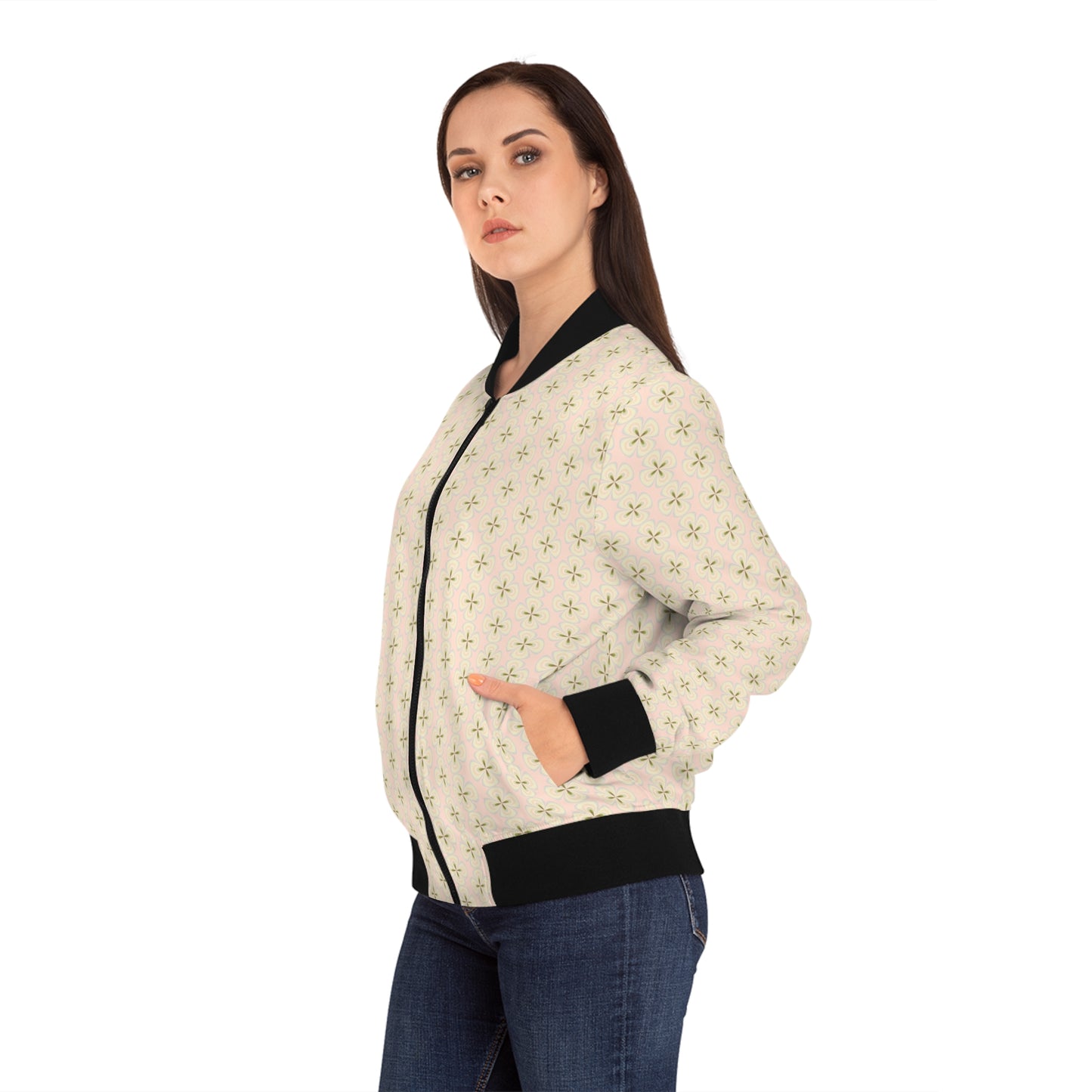 Filoli All Over Print Women's Bomber Jacket