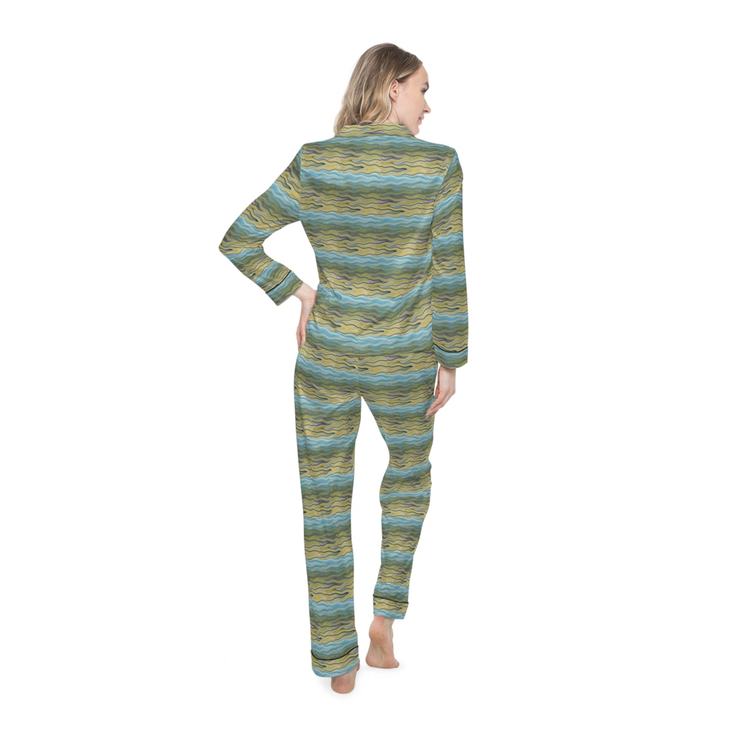 Waterlillies Women's Satin Pajamas