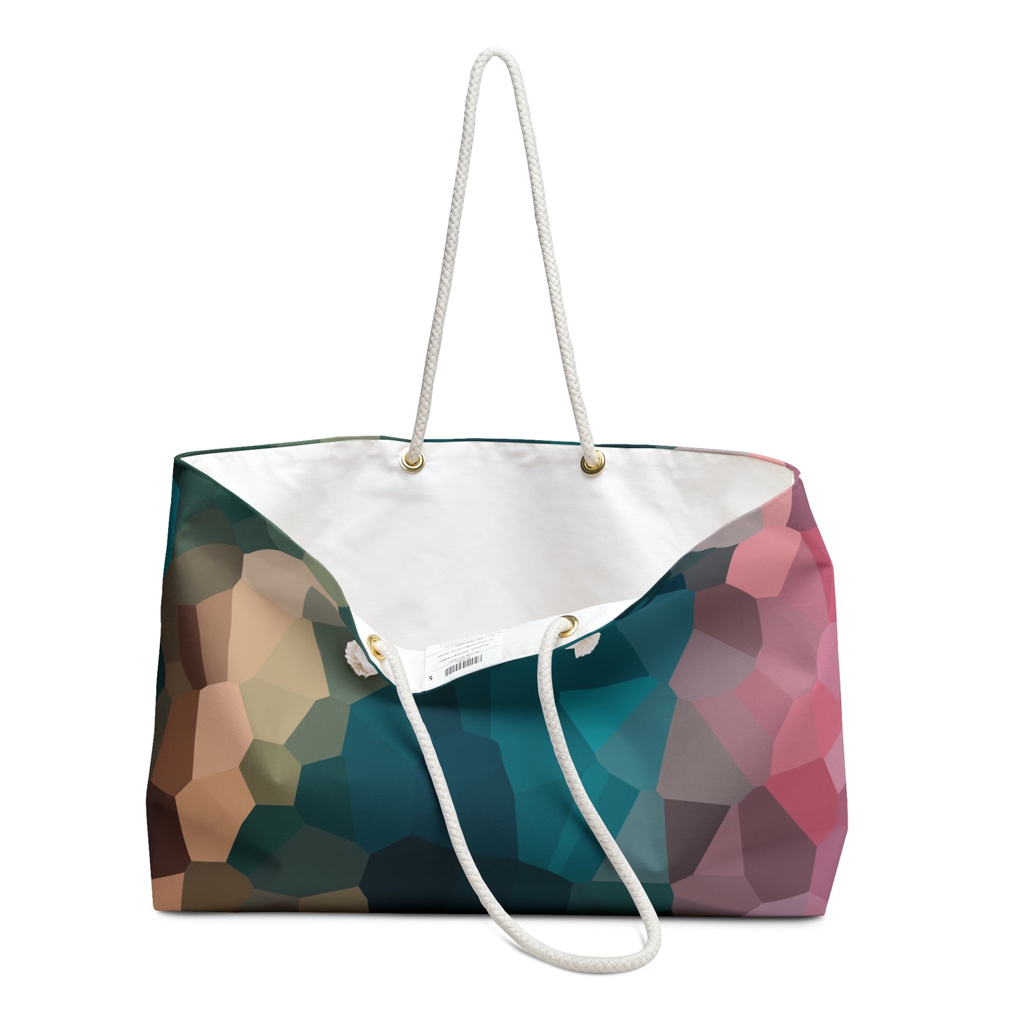Garden Party Teal 7 Weekender Bag