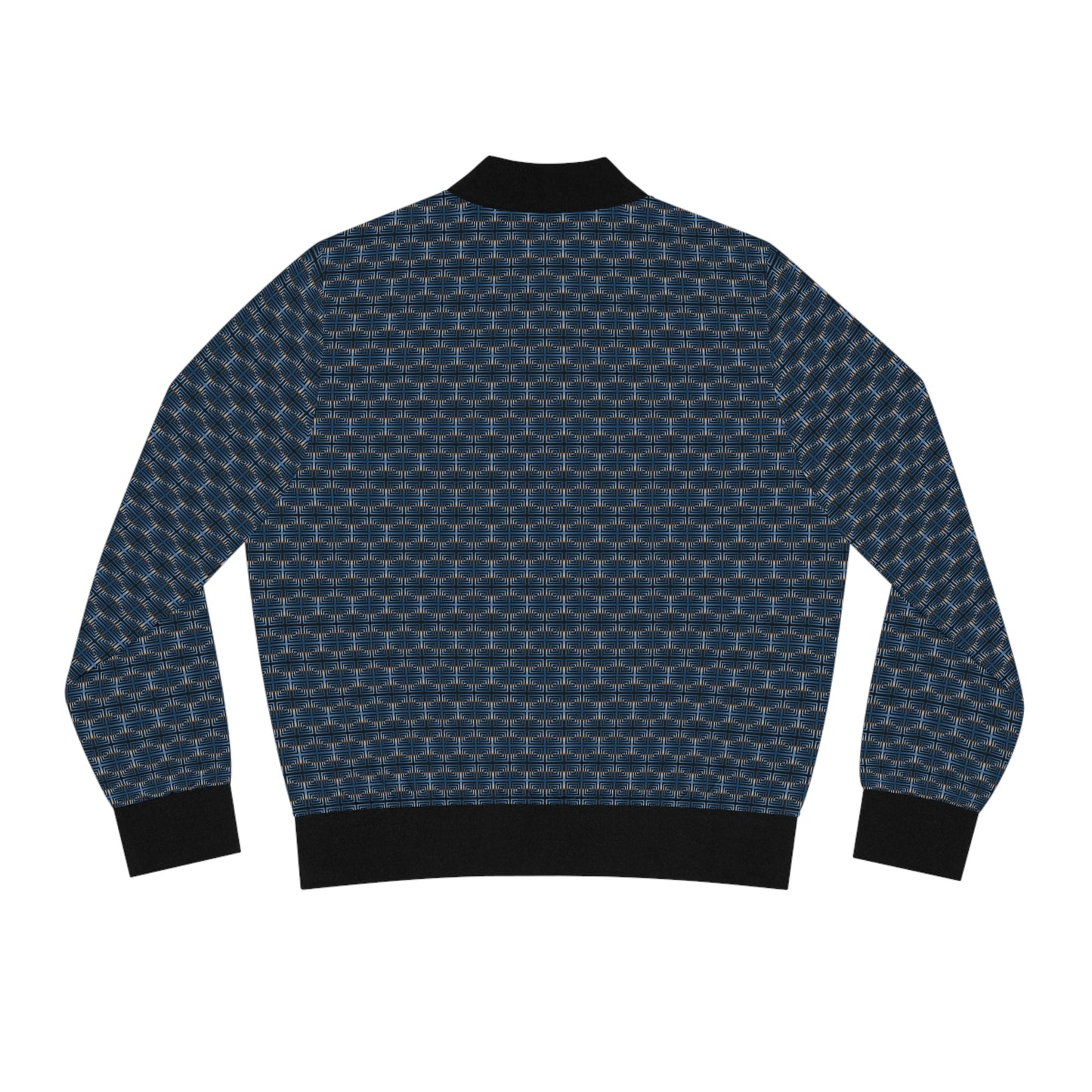 Morning Commute All Over Pattern Women's Bomber Jacket