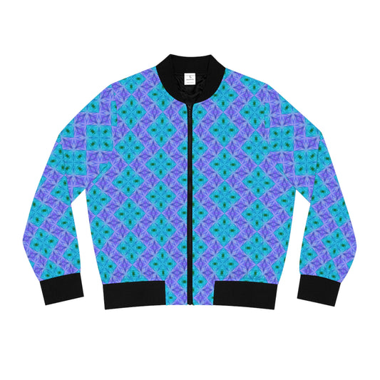 Serendipity All Over Pattern Bomber Jacket