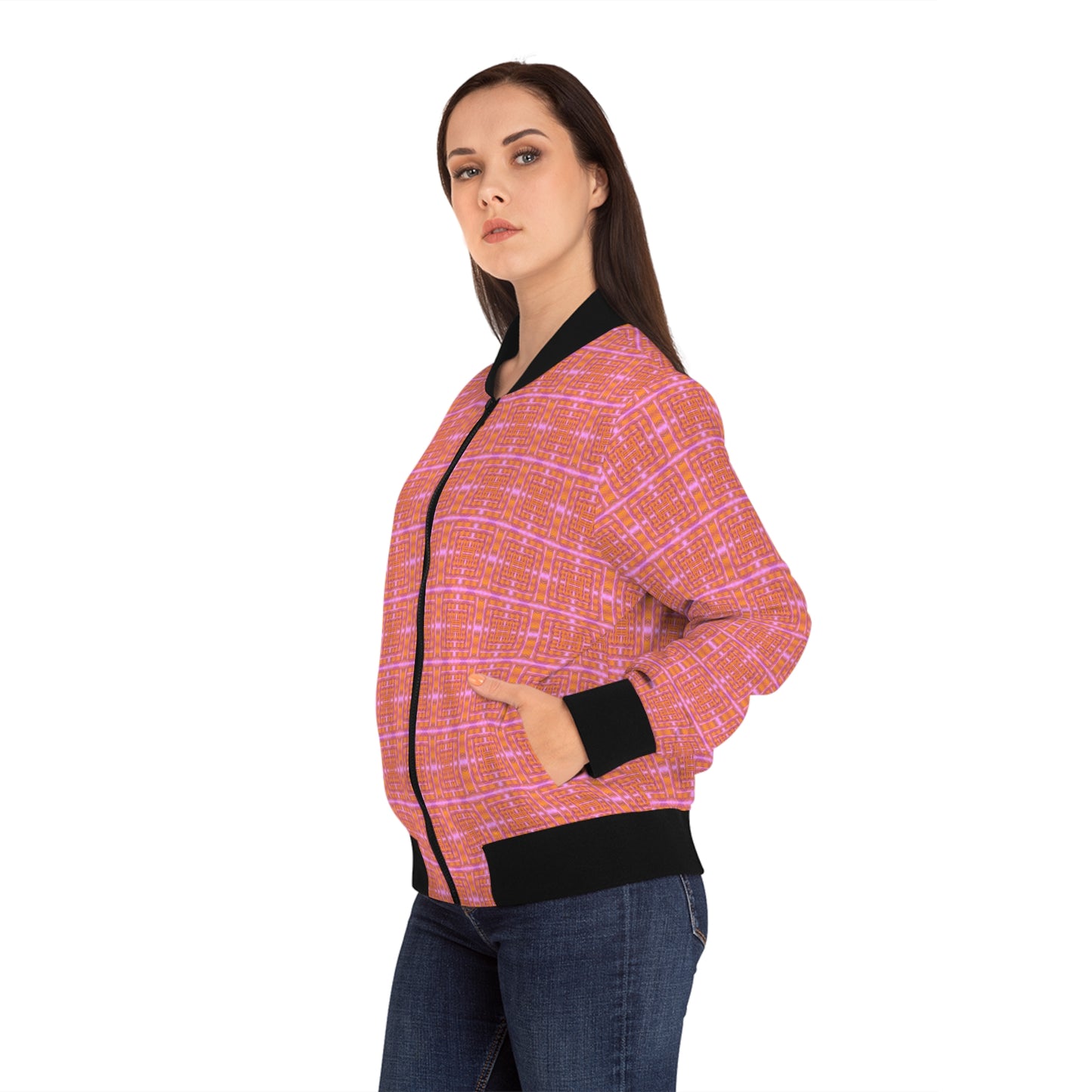 Cotton Candy Women's Bomber Jacket