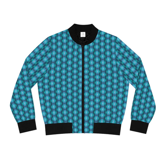 The Blues All Over Print Women's Bomber Jacket