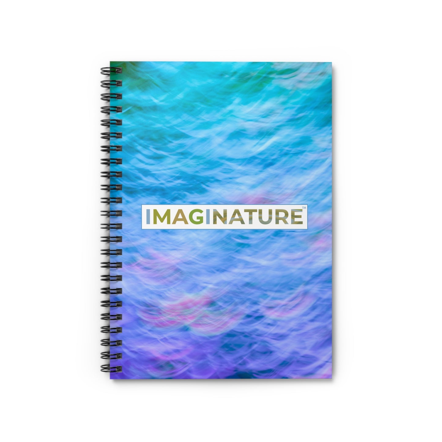 Imaginature™ Spiral Notebook - Ruled Line, Artistic Journal, Vibrant Notebook, Colorful Stationery, Gift for Creatives, Writing Companion