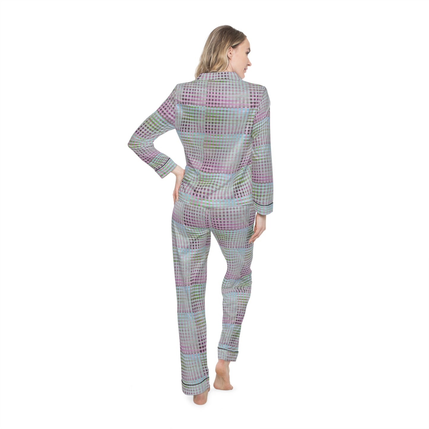 Springtime Women's Satin Pajamas