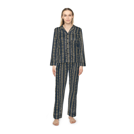 Bold Outlook Satin Pajamas