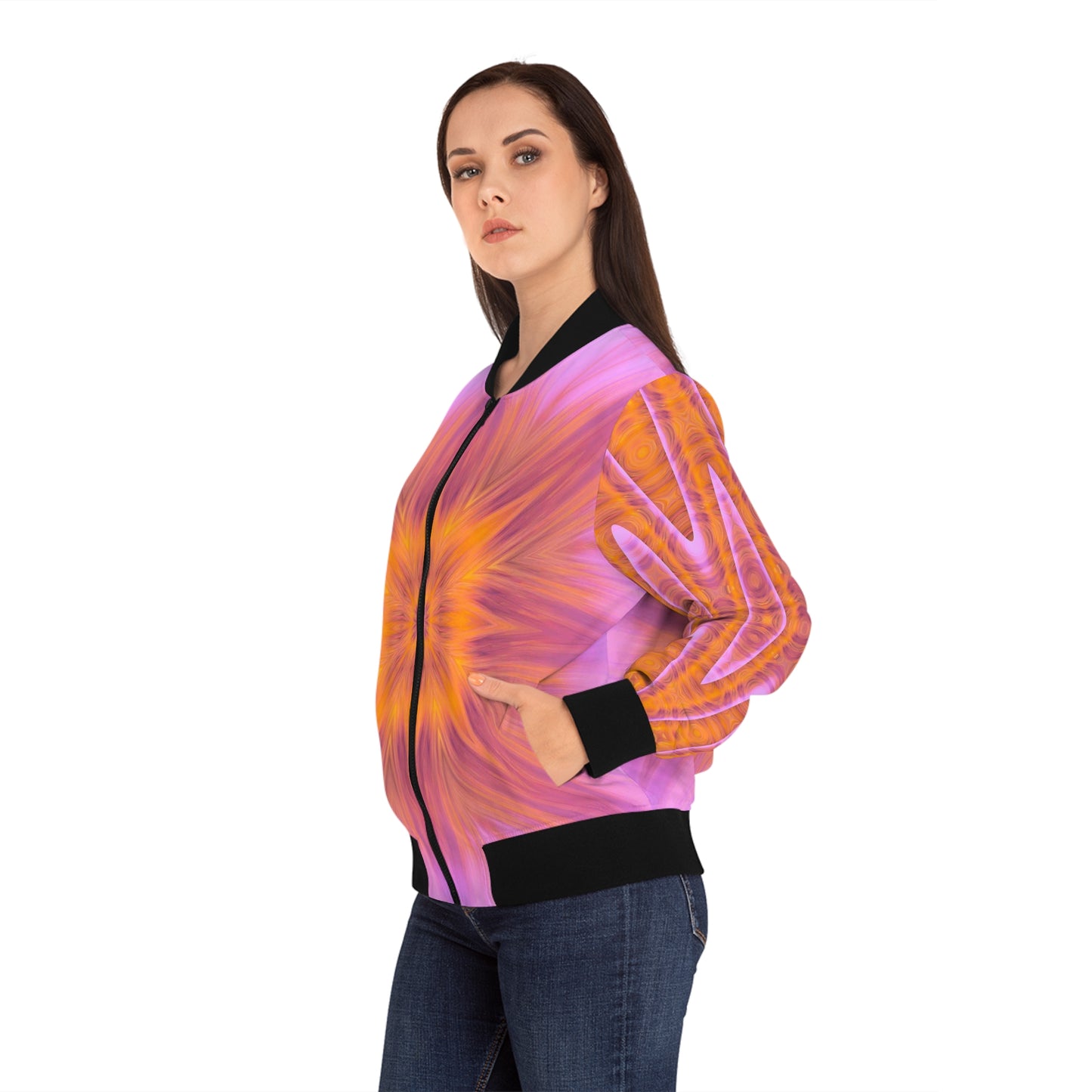 Cotton Candy Women's Bomber Jacket