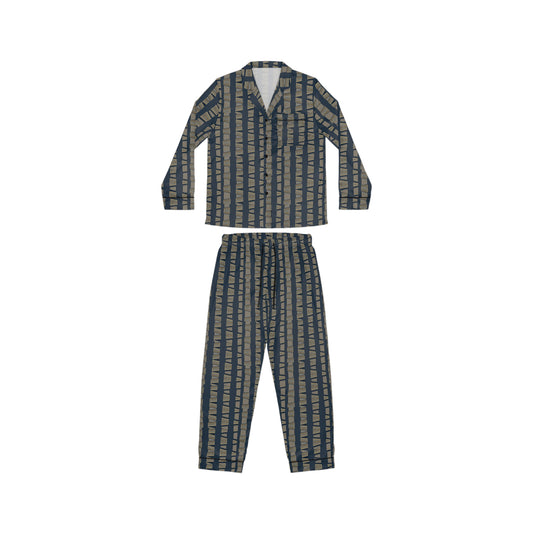 Bold Outlook Satin Pajamas