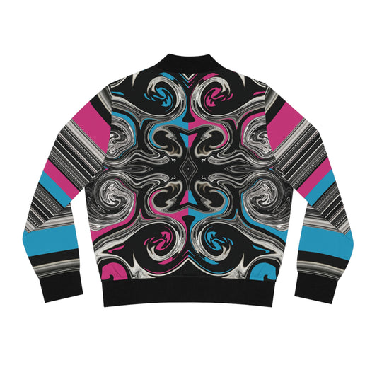 Supermoon Collage Women's Bomber Jacket