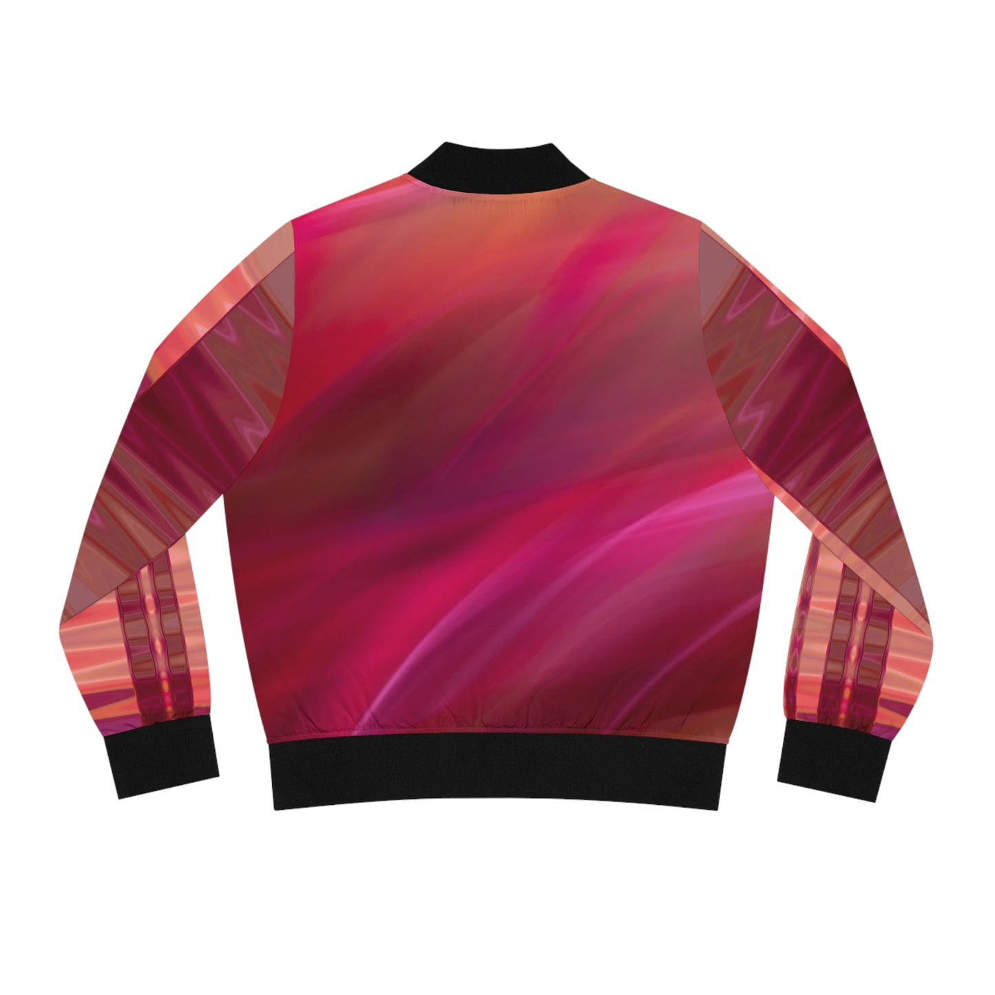 Shocking Pink Women's Bomber Jacket