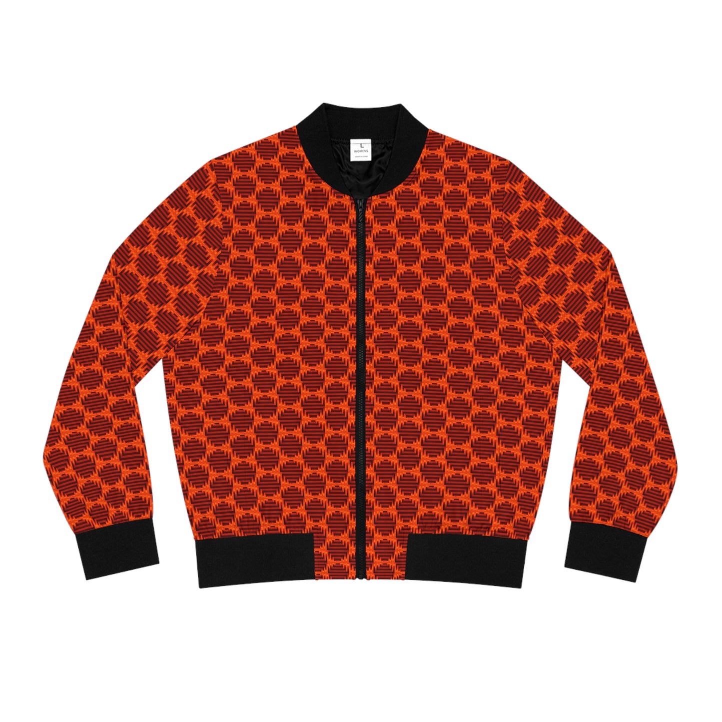 Hot Flash All Over Print Women's Bomber Jacket