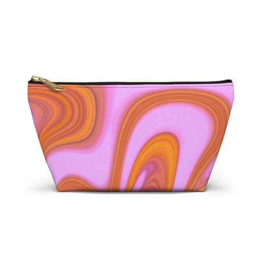 Cotton Candy Accessory Pouch w T-bottom