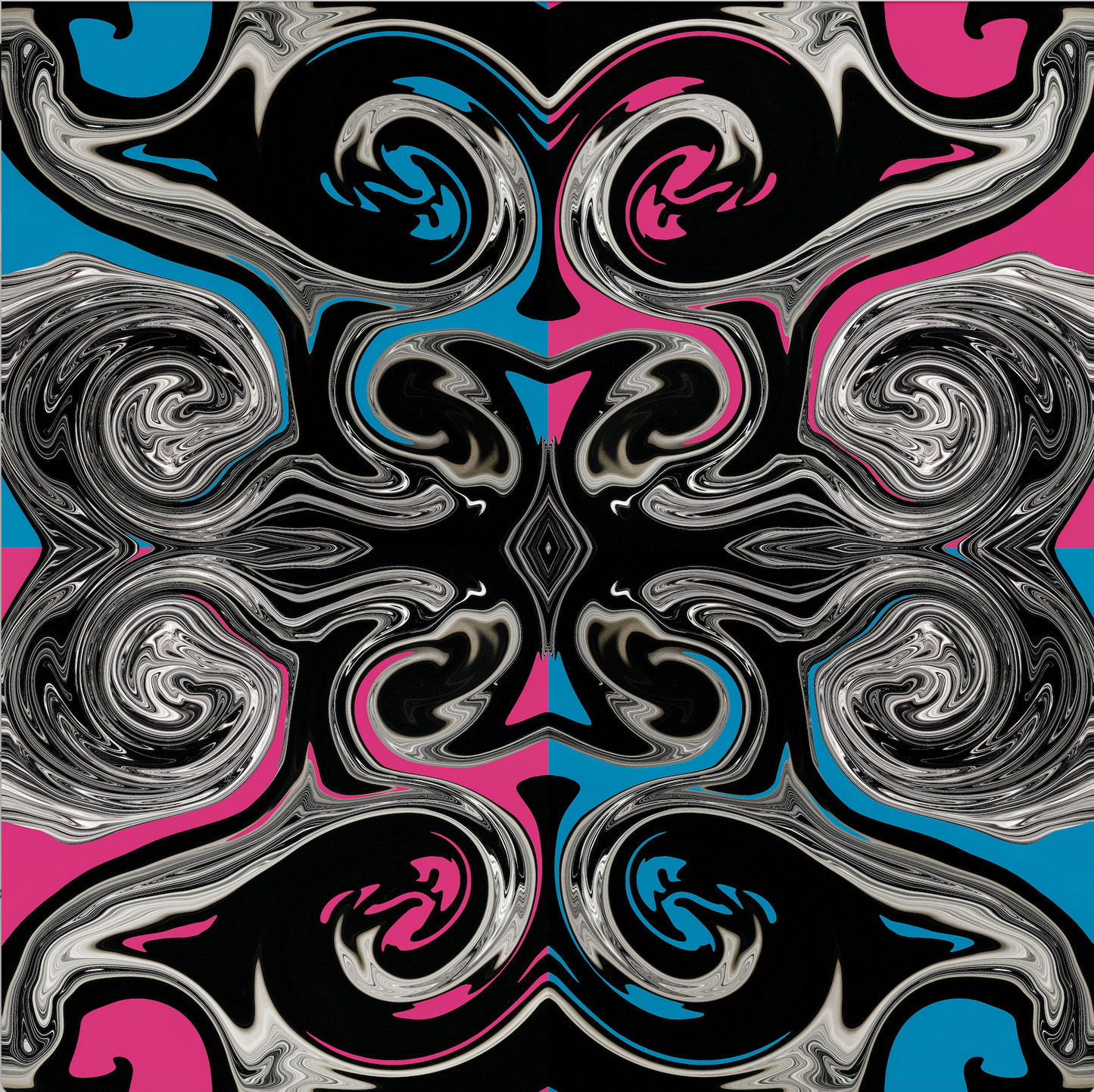 Supermoon Collage Art Print