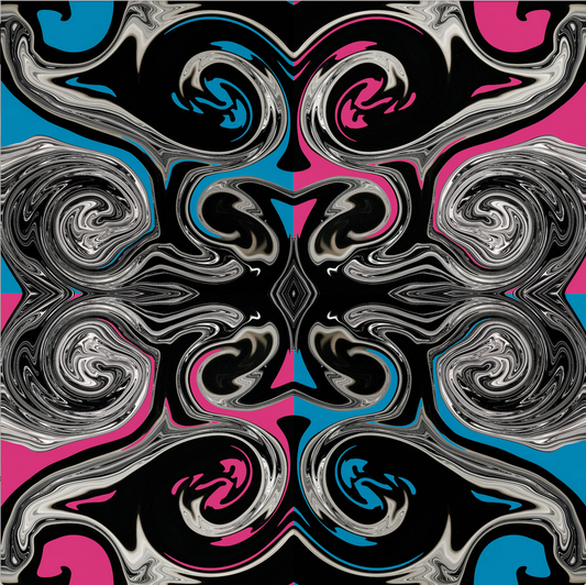 Supermoon Collage Art Print